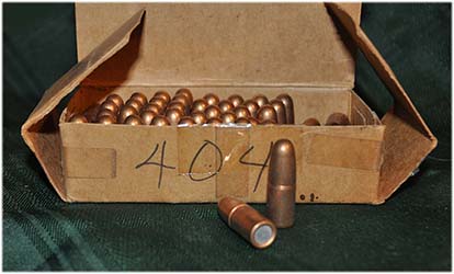404 Kynoch Bullets