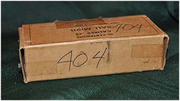 Kynoch 404 Bullets Side Box