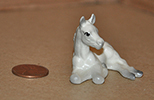 Mini Lying Foal Front