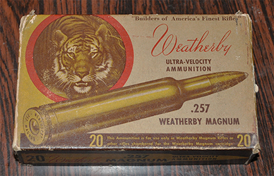 Weatherby Brass Box