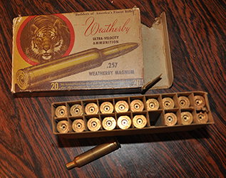 Weatherby 257 Brass-Box